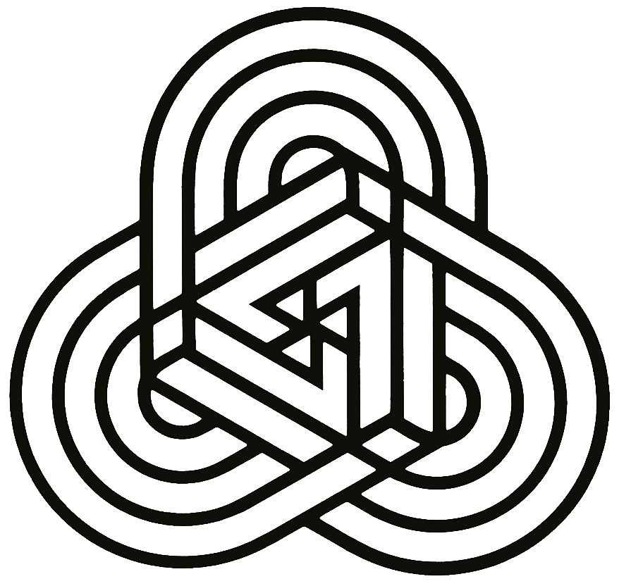 Interlocking three-dimensional L's and two-dimensional arches