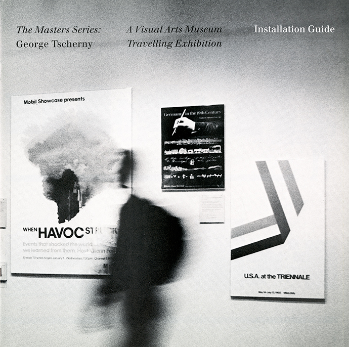 Cover of exhibition installation instructions