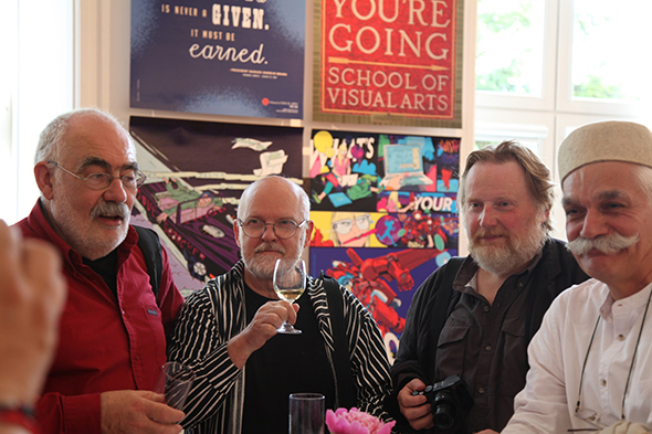 exhibition opening photograph
