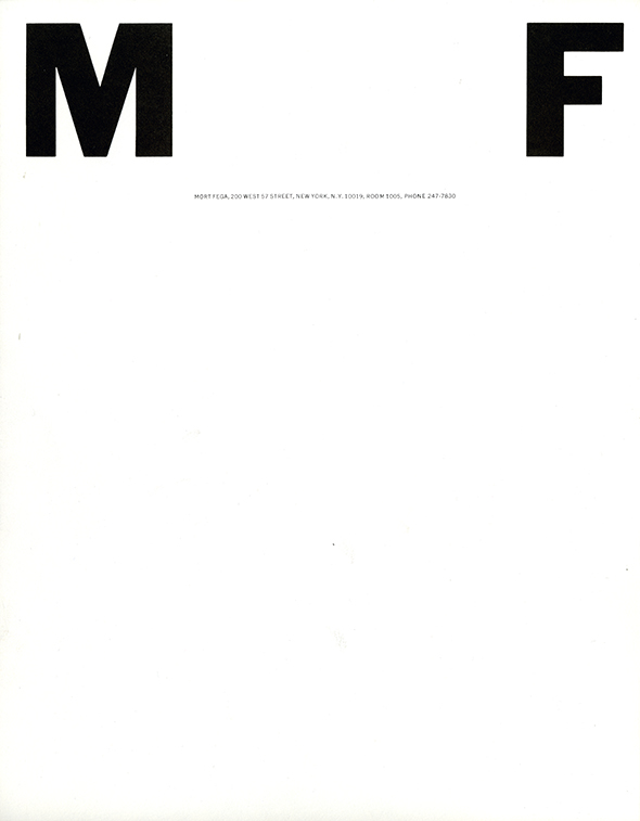 A white image with a large black "M" printed on the upper left corner, and "F" printed on the upper right.