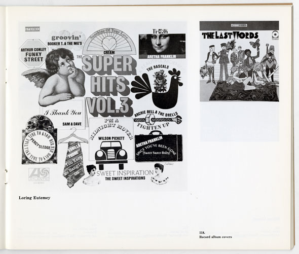 Black and white collection of various text, decals and icons